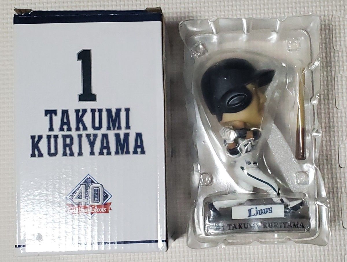埼玉西武ライオンズ ボブルヘッド ＃1栗山巧選手｜Yahoo!フリマ（旧