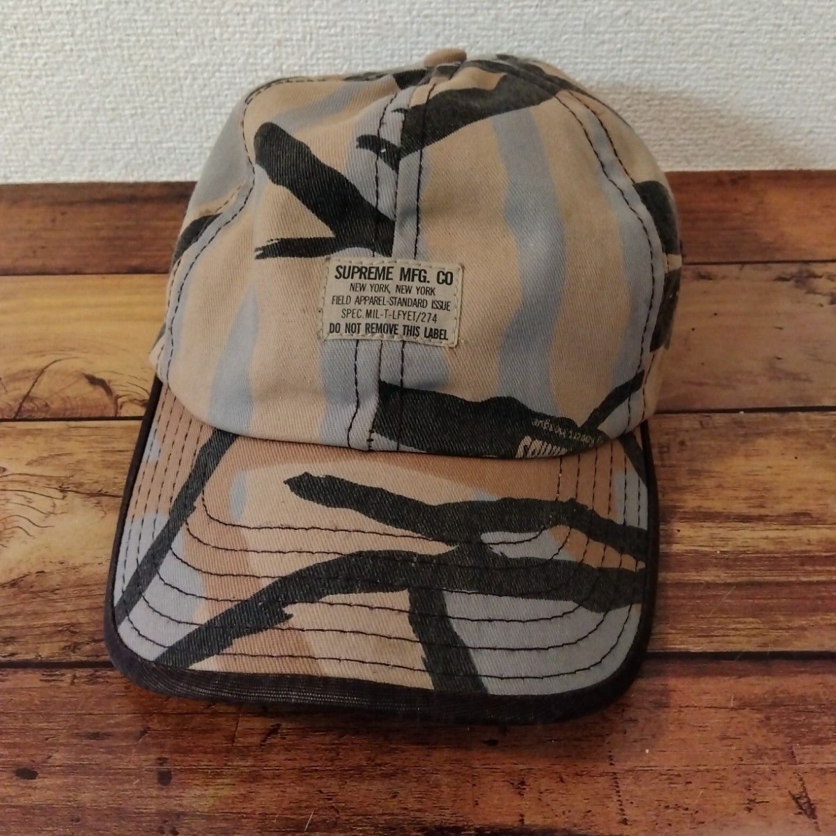 SUPREME シュプリーム 激レア 最初期 迷彩 キャップ｜Yahoo!フリマ（旧