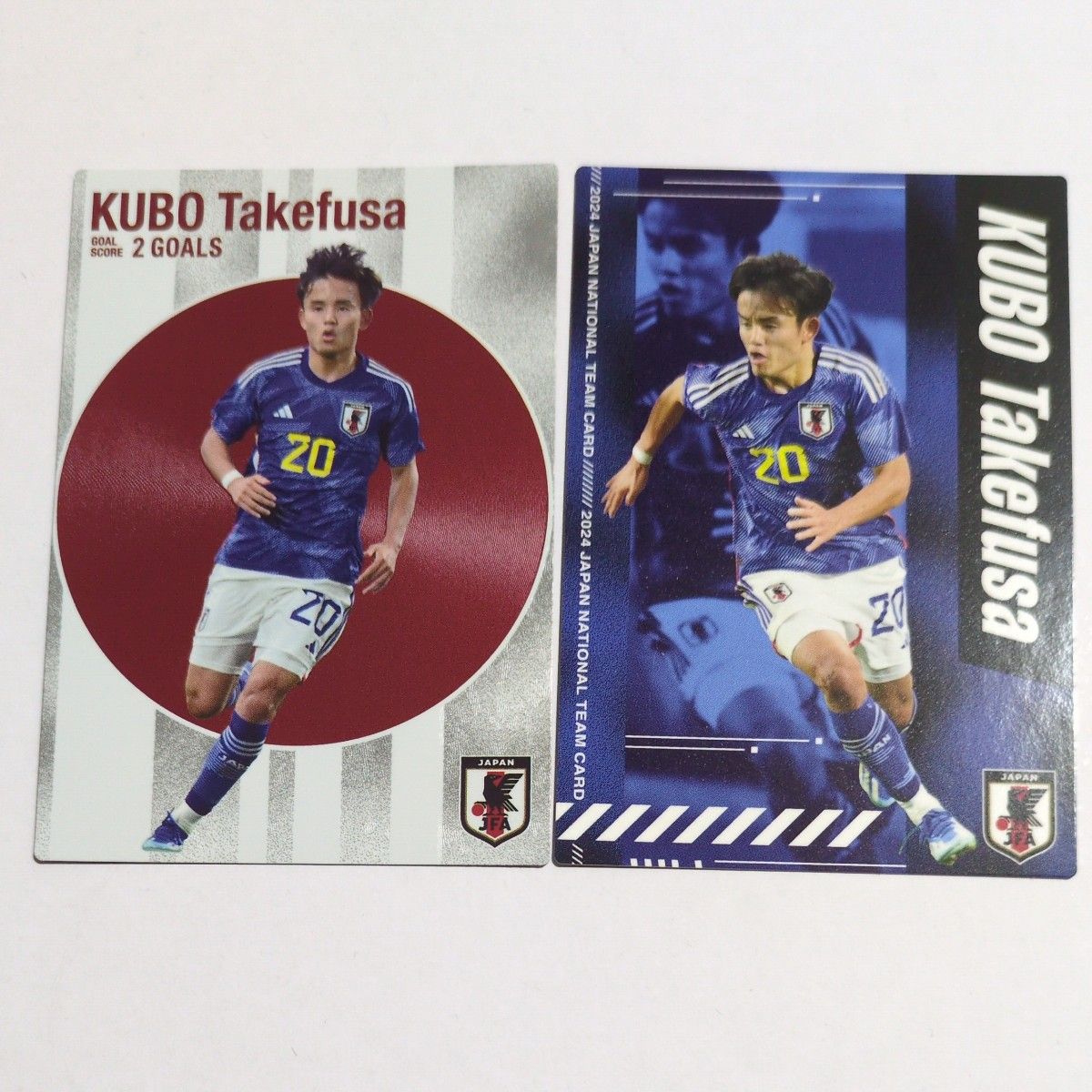 2024 カルビー サッカー日本代表チップス 久保建英 ゴールスコアラー