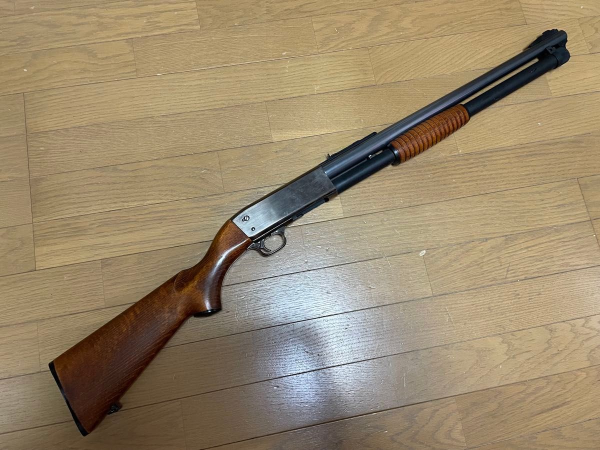 KTW イサカ M37 ライアット ショットガン フルメタル 木製ストック