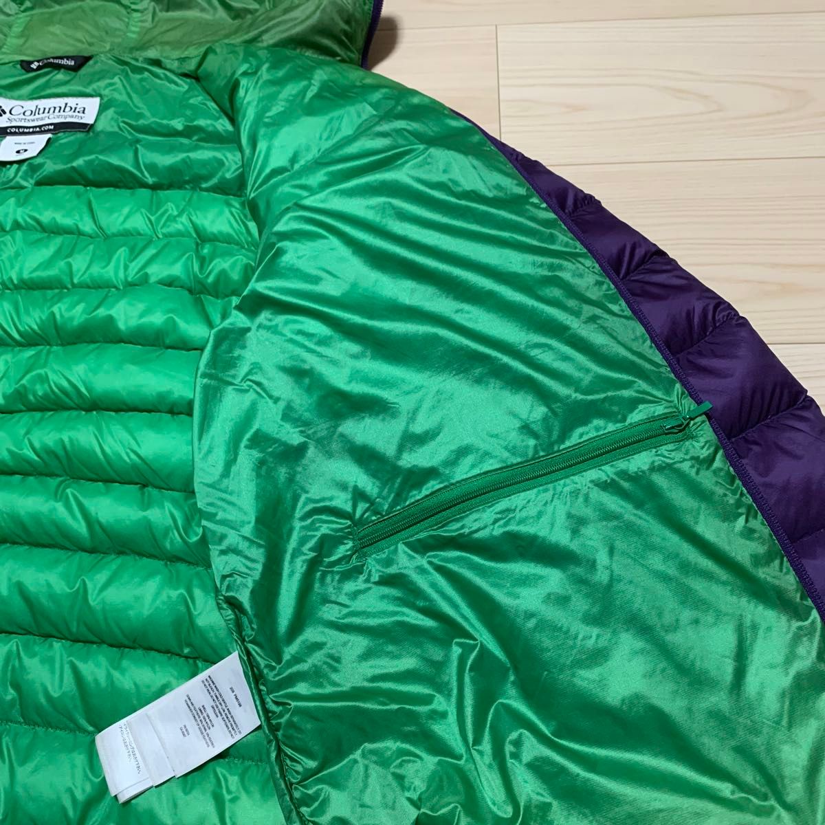 コロンビア クレイターレイク ダウンジャケット アルパイン パープル