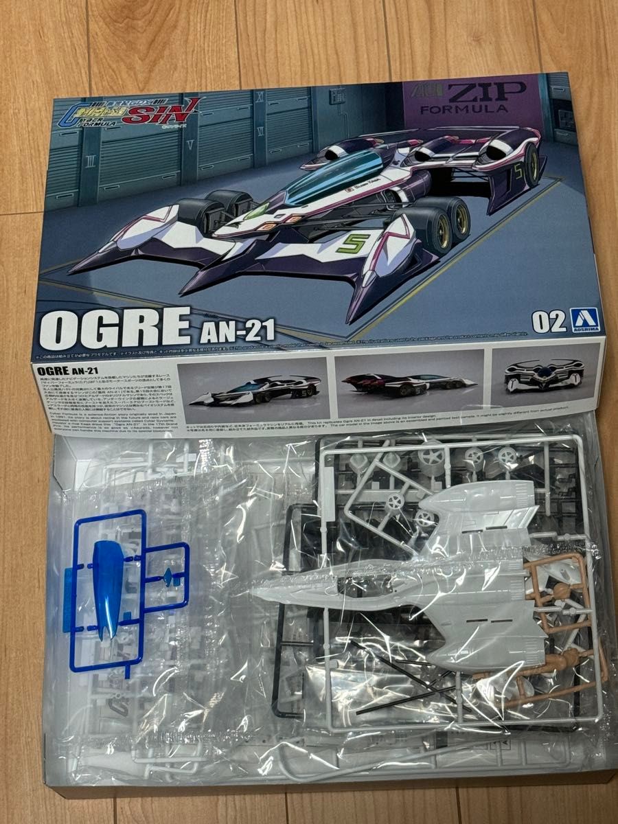 アオシマ文化教材社 新世紀GPXサイバーフォーミュラ 1/24 アオイ 凰呀