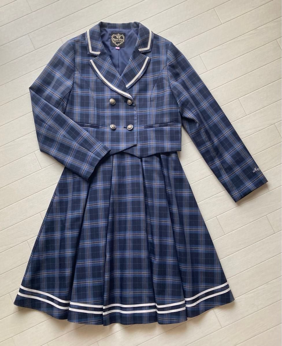 メゾピアノジュニア L/160サイズ 卒服 フォーマル セレモニー スーツ