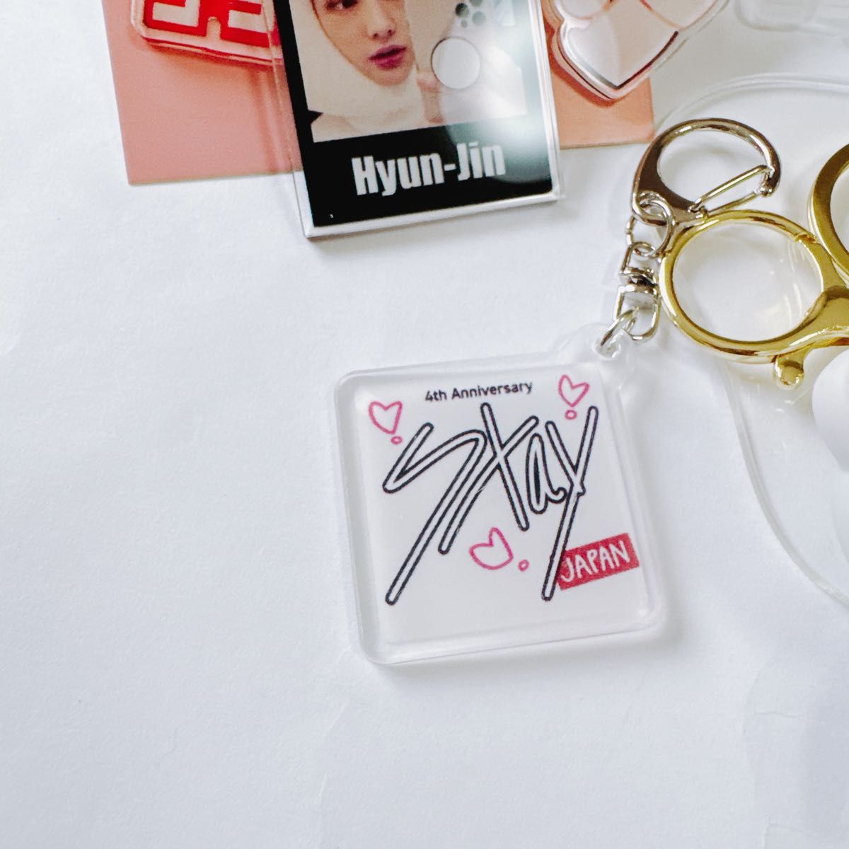 スキズ straykids ヒョンジン ジニレット キーホルダー 4個セット