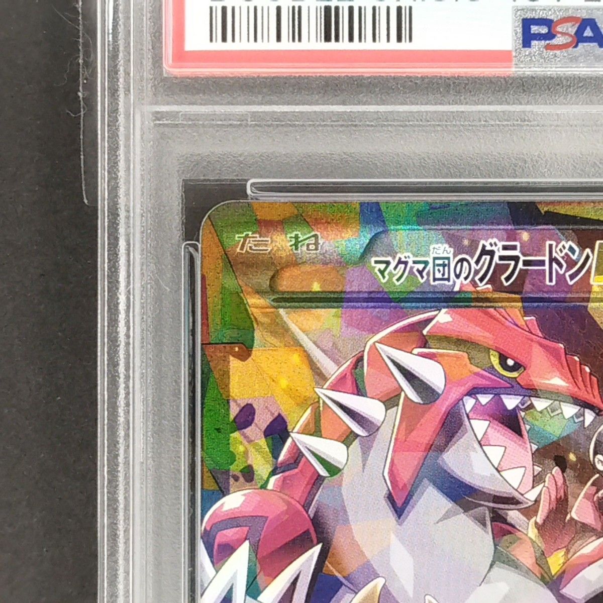 ポケカ アクア団のカイオーガ マグマ団のグラードン PSA10 連番2枚