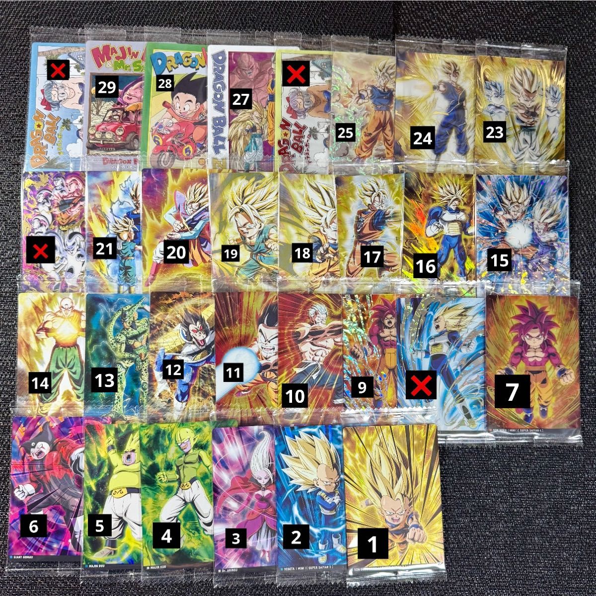 Pイタジャガドラゴンボールvol 6全30種コンプセット｜Yahoo!フリマ（旧