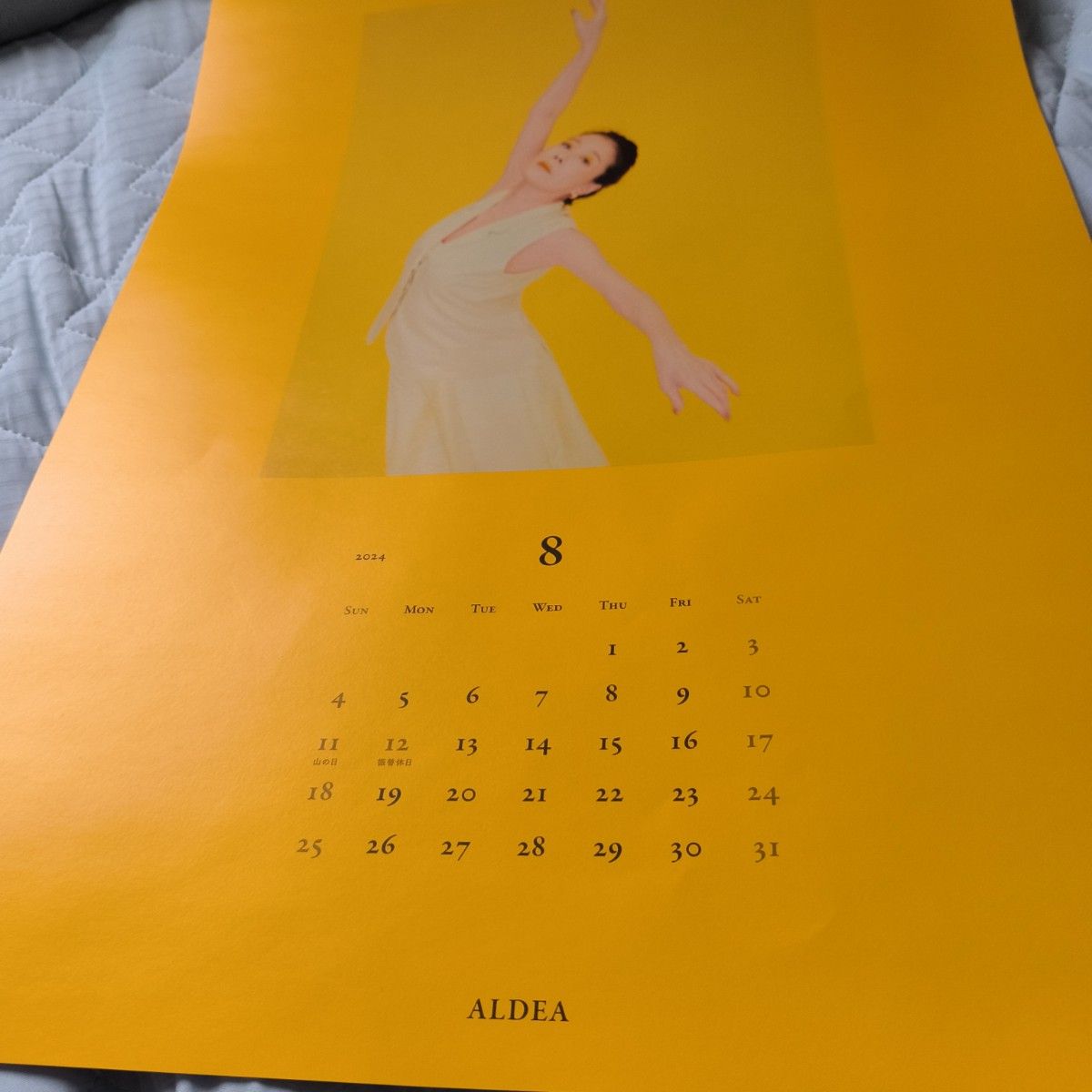 中森明菜ファンクラブALDEA限定2024年カレンダー｜Yahoo!フリマ（旧