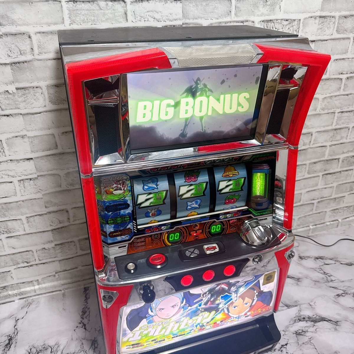 パチスロ エウレカセブン 5号機 初代 サミー 実機 家庭用電源｜Yahoo