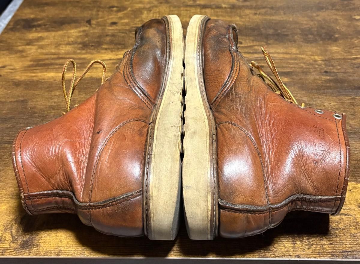 価格交渉可 激渋エイジングRED WING 875 アイリッシュセッター 半円犬