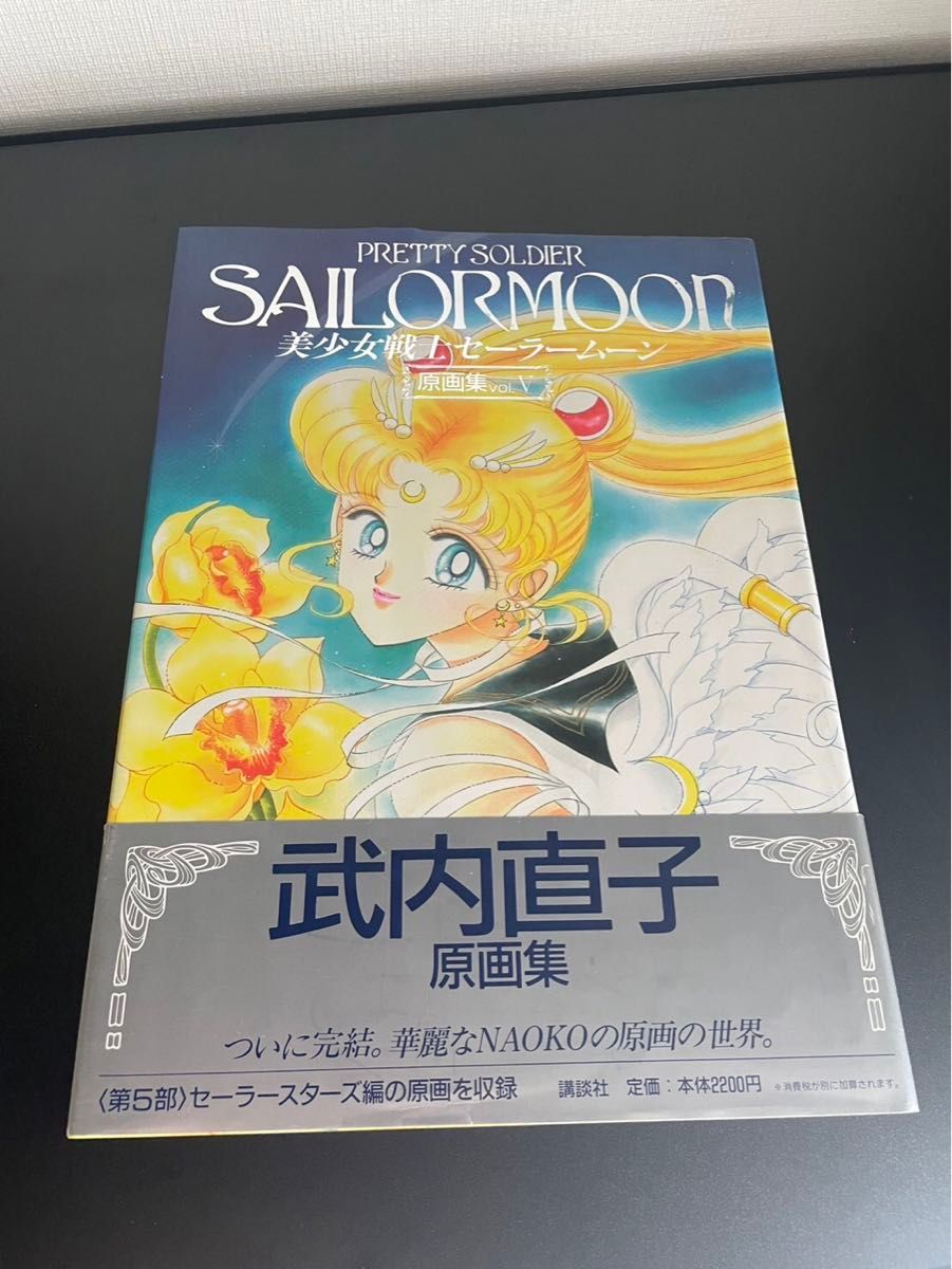 美少女戦士セーラームーン 原画集 武内直子 初版 帯付 セーラームーン