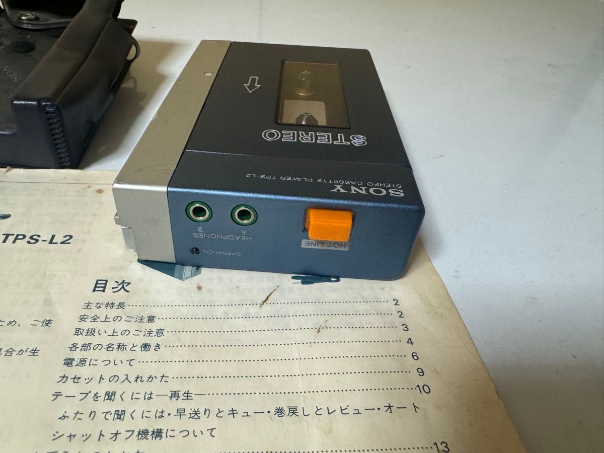 SONY TPS-L2 ウォークマン カセットプレーヤー WALKMAN 初代｜Yahoo