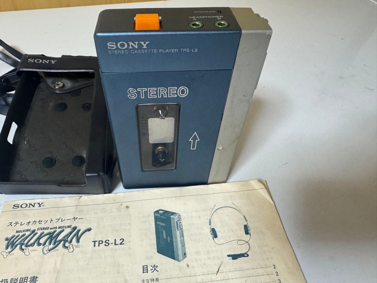 SONY TPS-L2 ウォークマン カセットプレーヤー WALKMAN 初代｜Yahoo