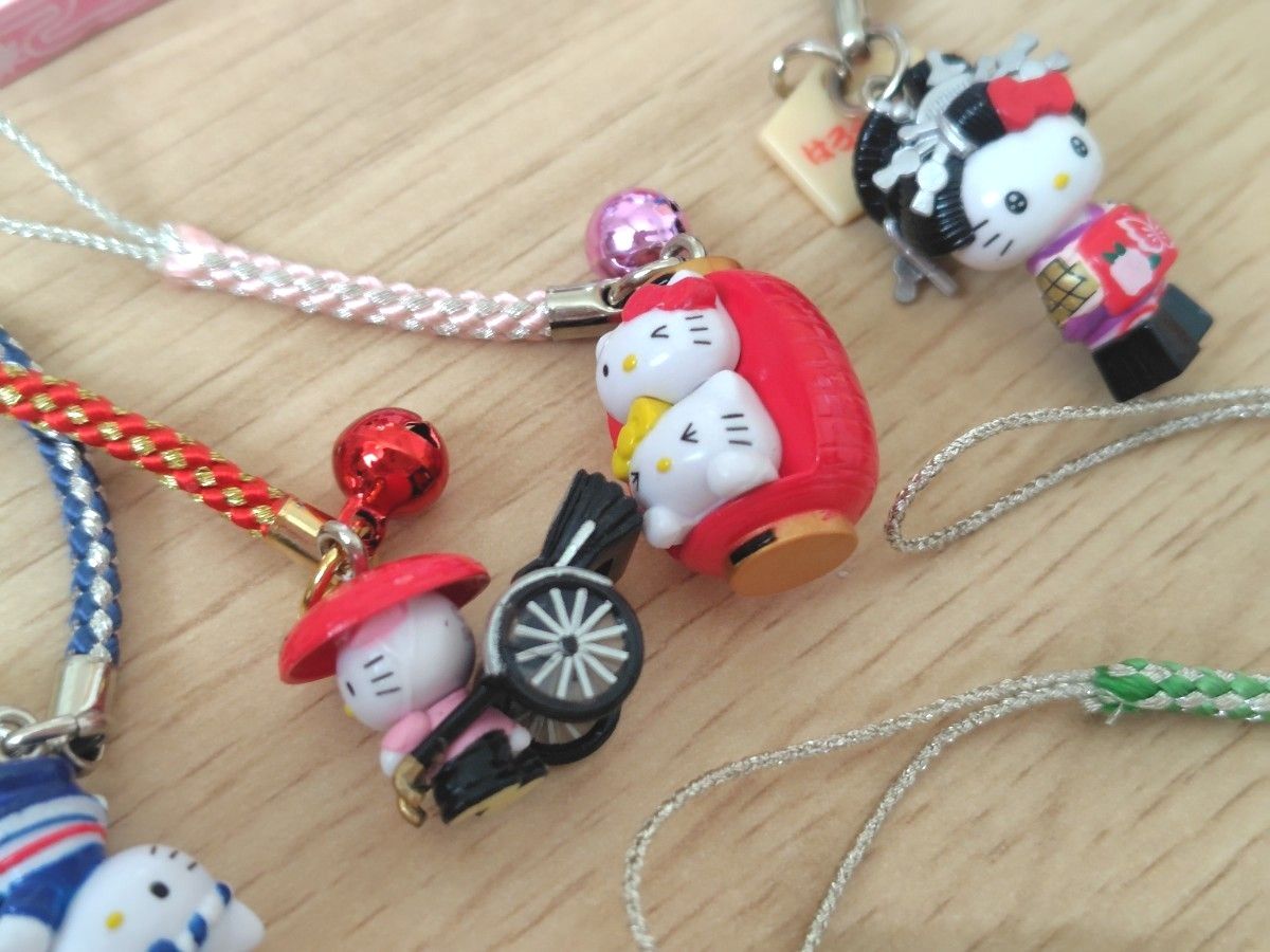 ご当地キティ ハローキティ 根付け ストラップ 19点 まとめ売り｜Yahoo