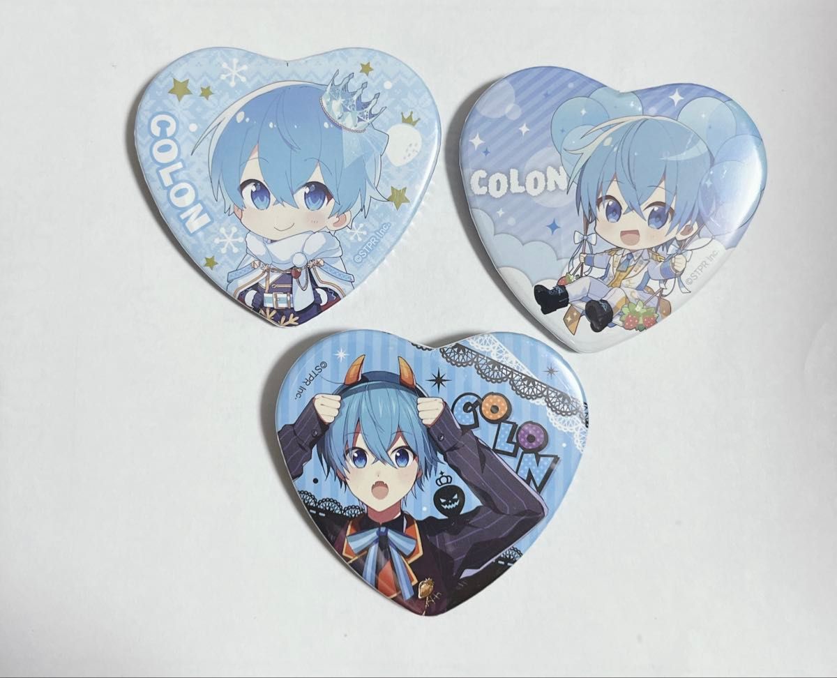 すとぷり ころんくん ハート缶バッジ 3個｜Yahoo!フリマ（旧PayPayフリマ）