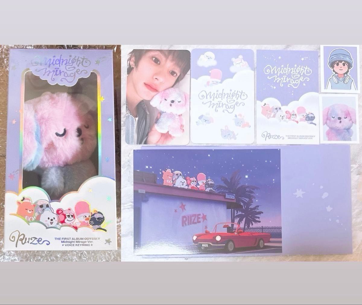 公式 新品 Weverse RIIZE モンリョンイ アントン ODYSSEY B ぬいぐるみ