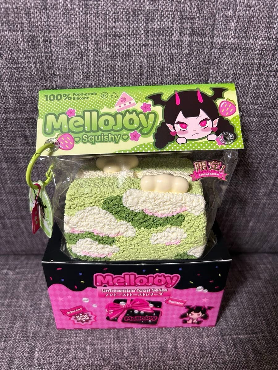 ナ*ル様 mellojoy 贅沢スフレ(抹茶)＋伸びるチーズ＋チーズベア(オリジ