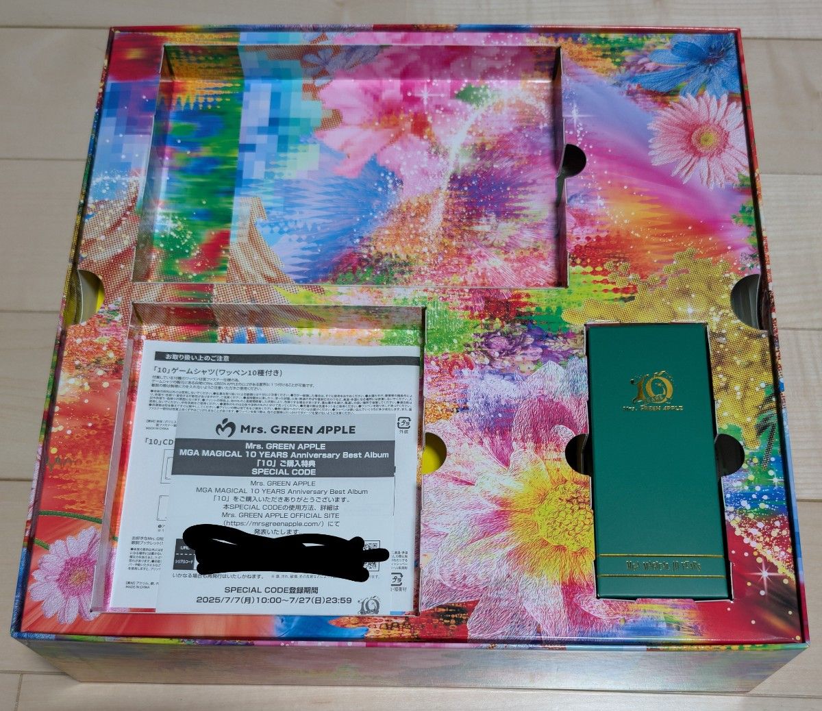 Mrs GREEN APPLE / 10【10 & “Harmony” COMPLETE BOX】BD アルバム無し