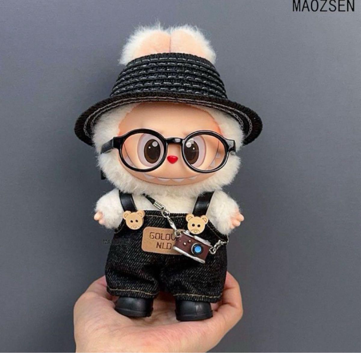 ラブブ Labubu ぬいぐるみ 17cm着せ替え服 ぬい服 5点セット｜Yahoo