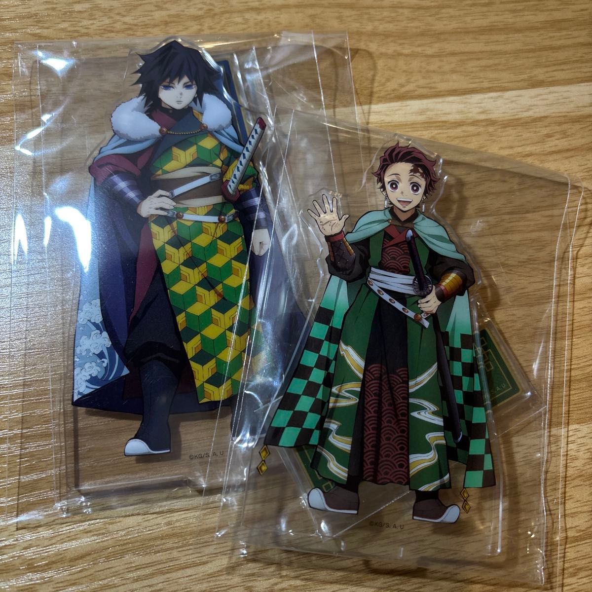 鬼滅の刃 中国限定 国風服 アクリルスタンド 冨岡義勇 竈門炭治郎