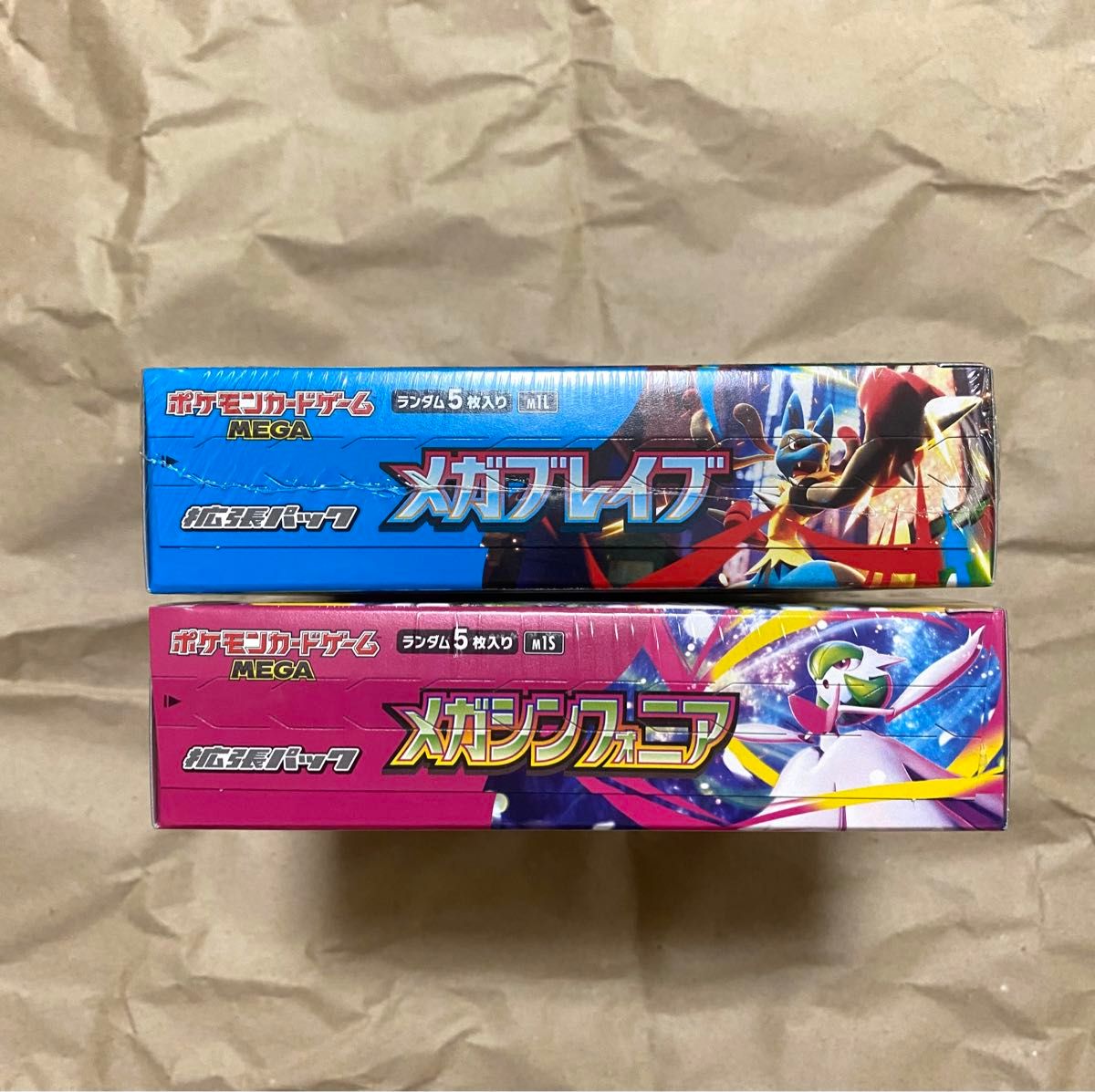 シュリンク付き10ボックス〉メガブレイブ メガシンフォニア 各5box