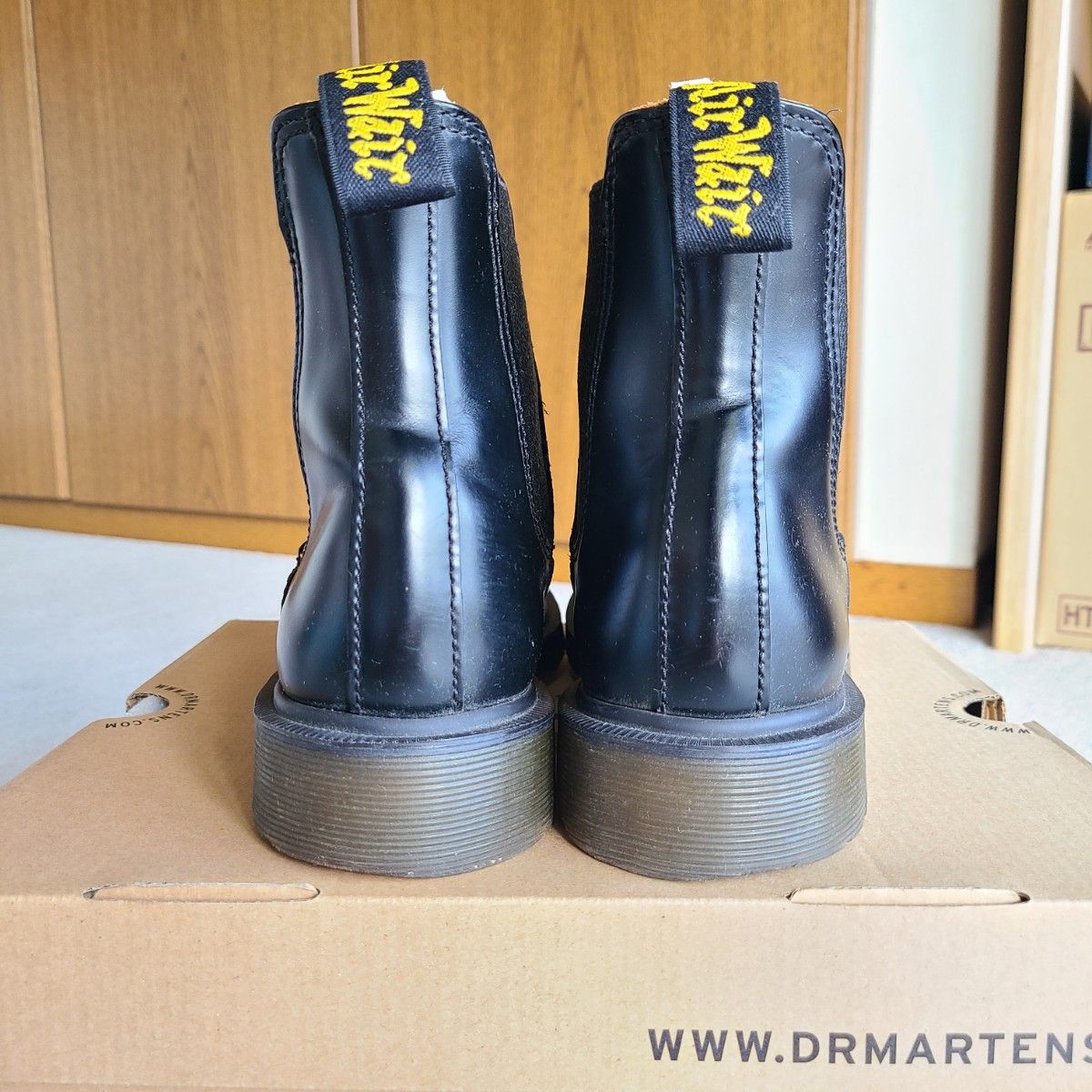 Dr Martens チェルシーブーツ ドクターマーチン uk6 us7 25cm 黒