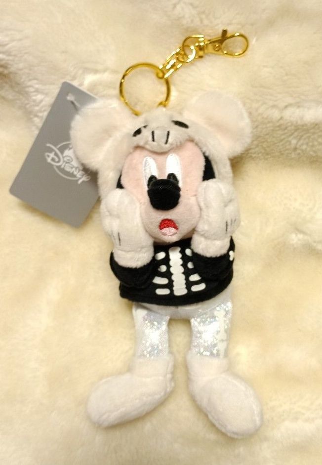 ミッキー ぬいぐるみキーホルダー・キーチェーン 仮装 DISNEY