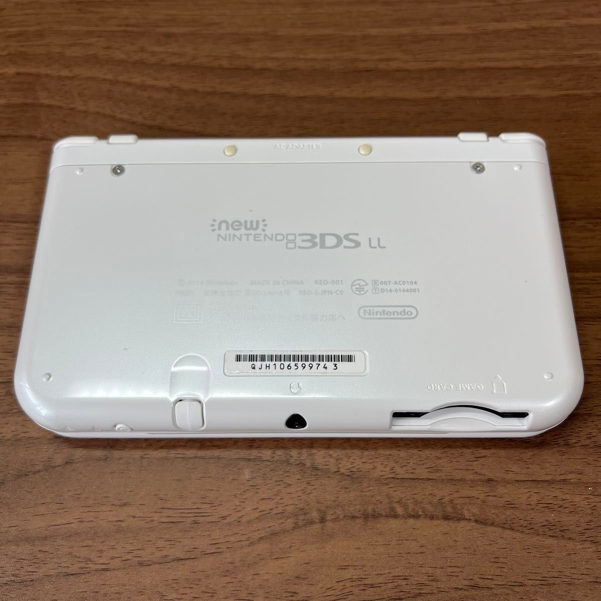 画面良好・本体傷少 New ニンテンドー 3DSLL パールホワイト｜Yahoo