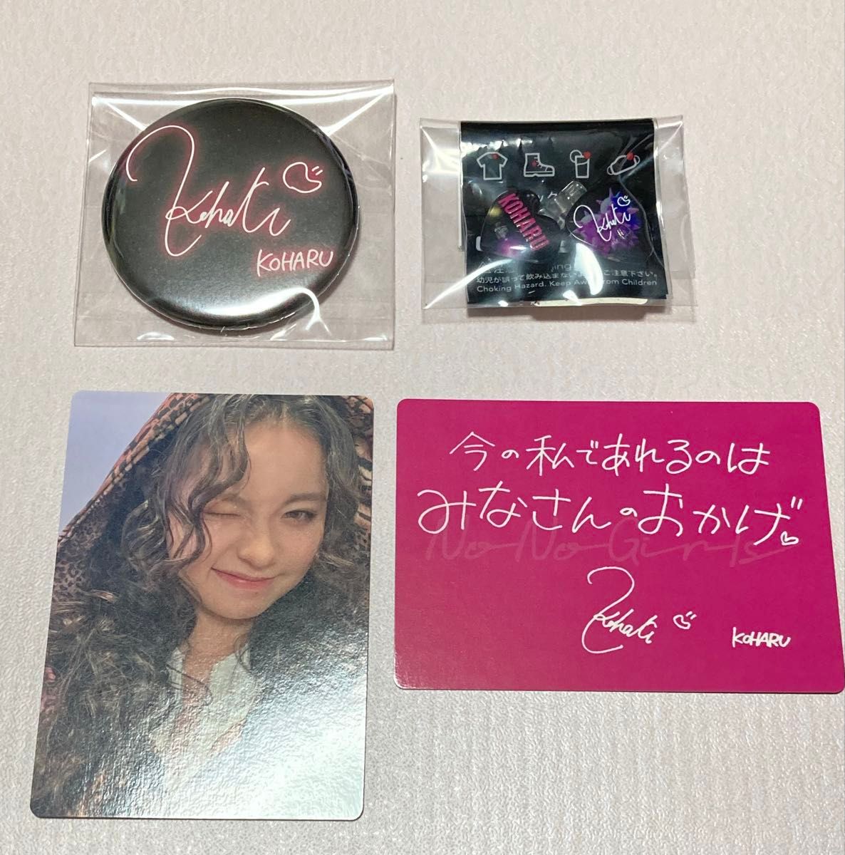 HANA ノノガ KOHARU トレカ 缶バッジ ピックピン｜Yahoo!フリマ（旧