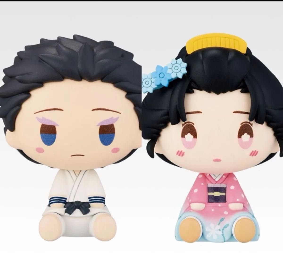 一番くじ 鬼滅の刃 ～雷の兄弟～ D賞 ちょこのっこフィギュア 狛治・恋