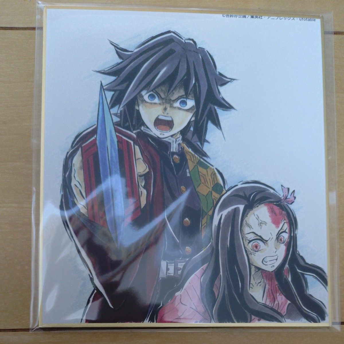鬼滅の刃 ミニ色紙 冨岡義勇 竈門禰豆子｜Yahoo!フリマ（旧PayPayフリマ）
