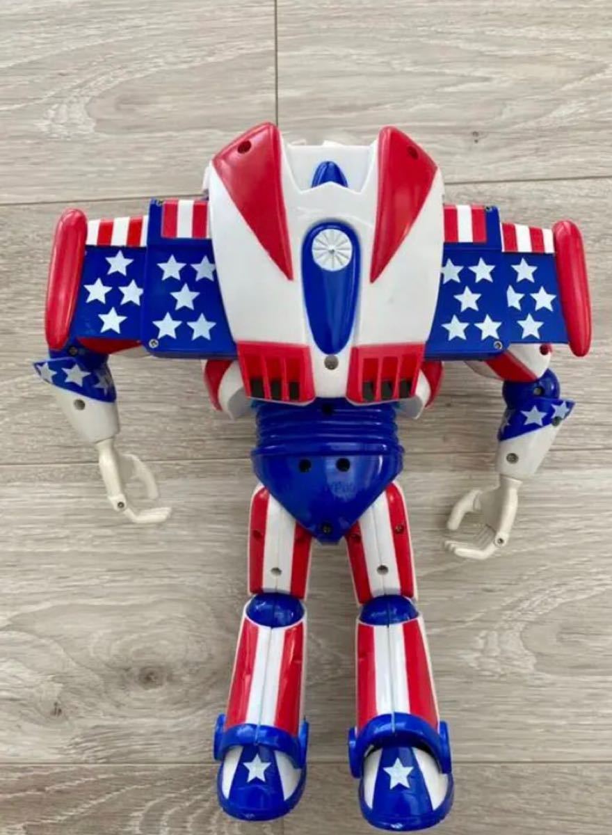 トイストーリー バズライトイヤー フィギュア USA アメリカ 星条旗