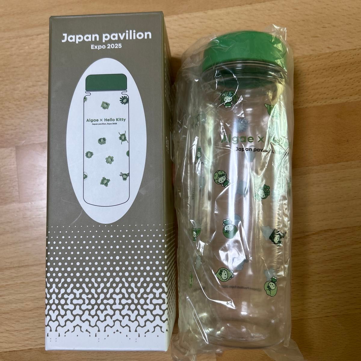 日本館 藻キティ 3点セット クリアボトル タンブラー 水筒 万博
