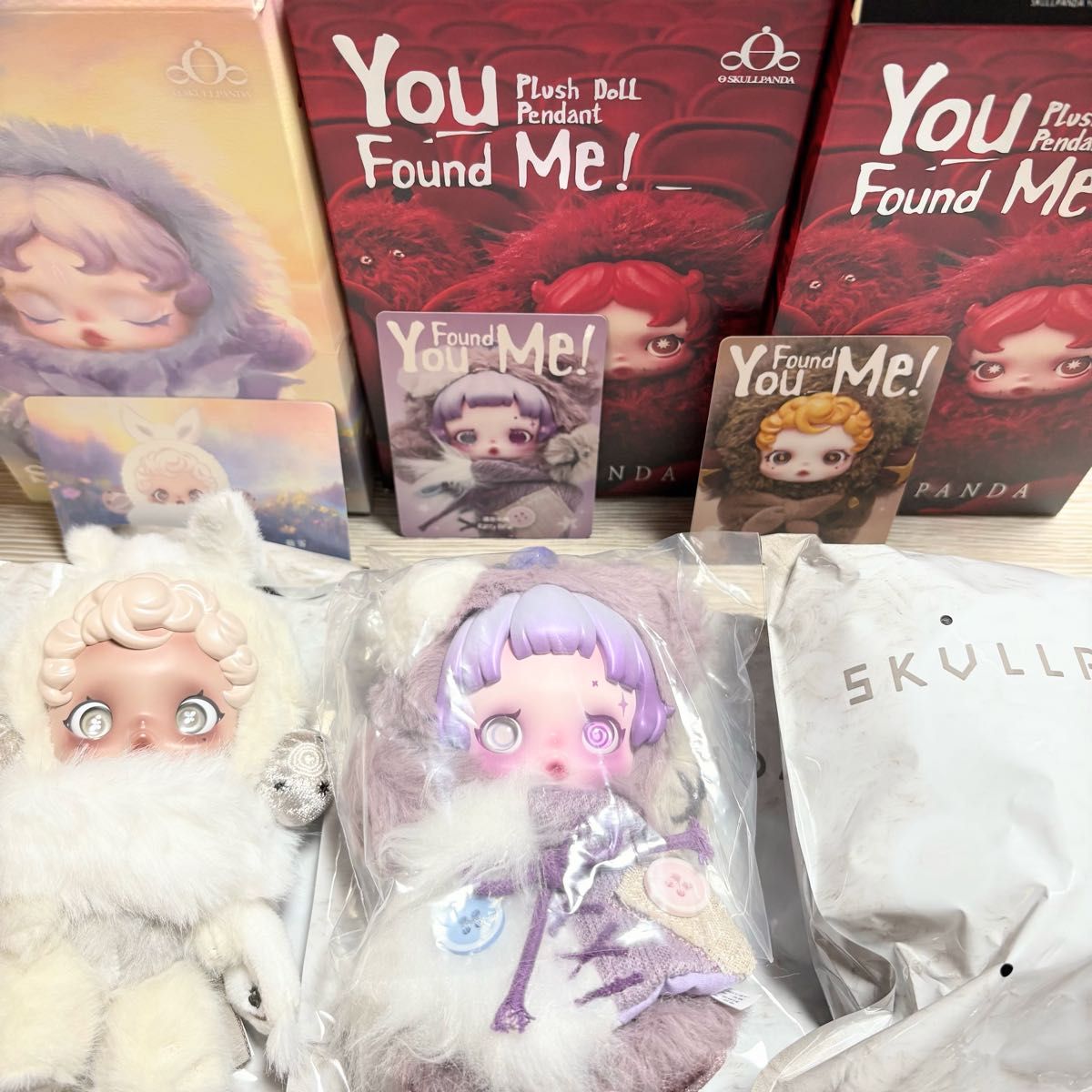 スカルパンダ You Found Me 新作スカパン ラブブ ポップマート POPMART