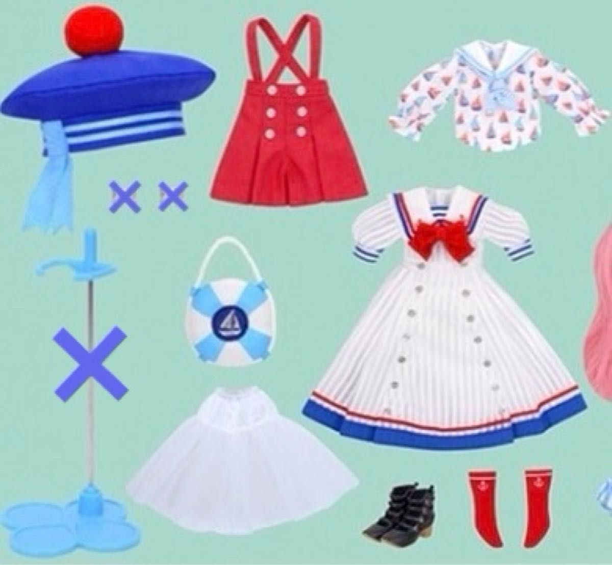 CWC限定ネオブライス セイリングドミニック アウトフィット ドレス