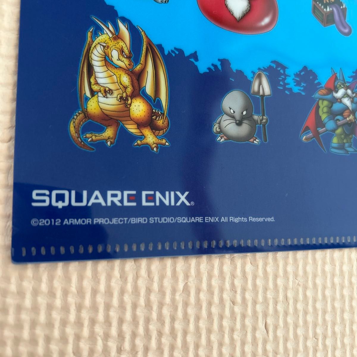 ドラゴンクエスト 25周年記念 ふくびき所スペシャル クリアファイル 一
