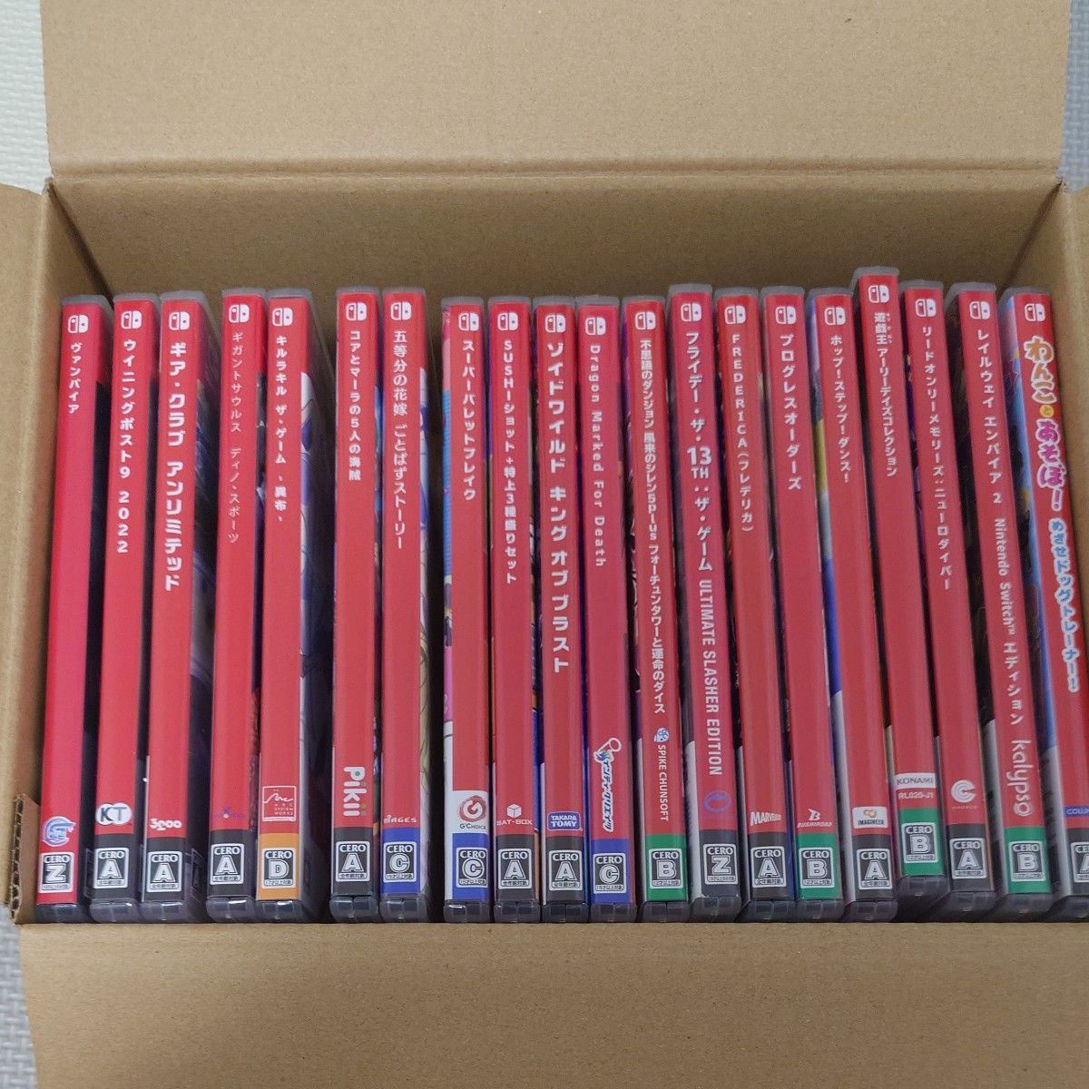 Switch】ニンテンドースイッチソフト 20本まとめ売り｜Yahoo!フリマ
