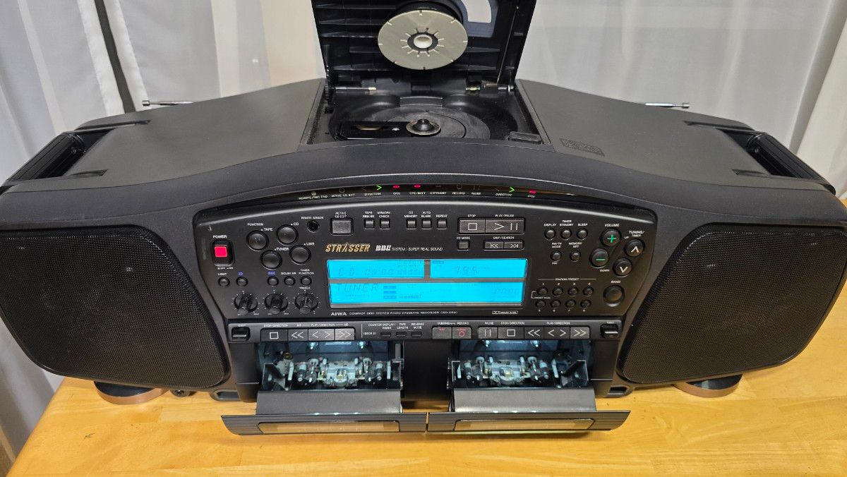 AIWA CSD-XR90改 Bluetooth搭載CDラジカセ完動品 174 AIWA CSD-XR90改