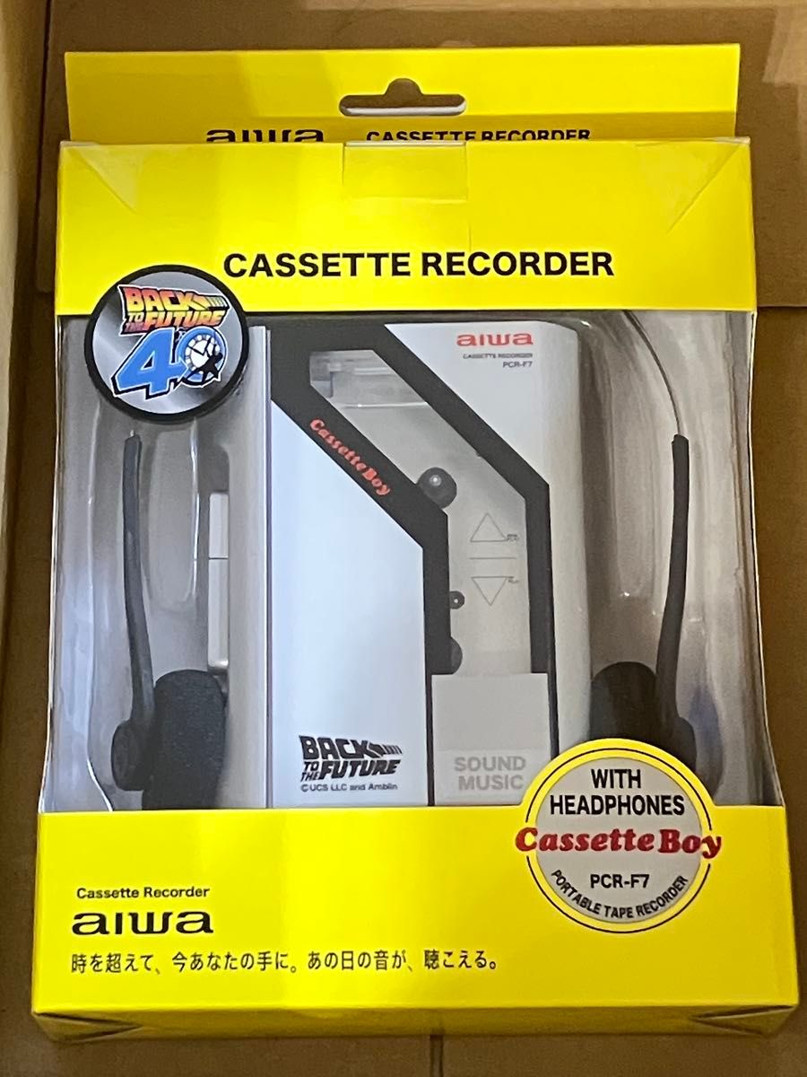 バックトゥザフューチャー ポータブルカセットプレーヤー ドンキ