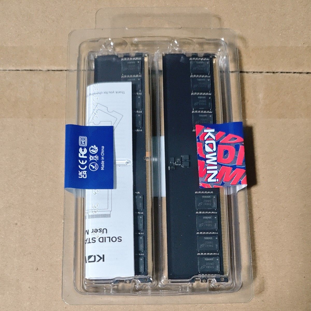 KOWIN EU5600 64GB (32GB×2) KOWIN EU5600 DDR5 メモリー｜Yahoo