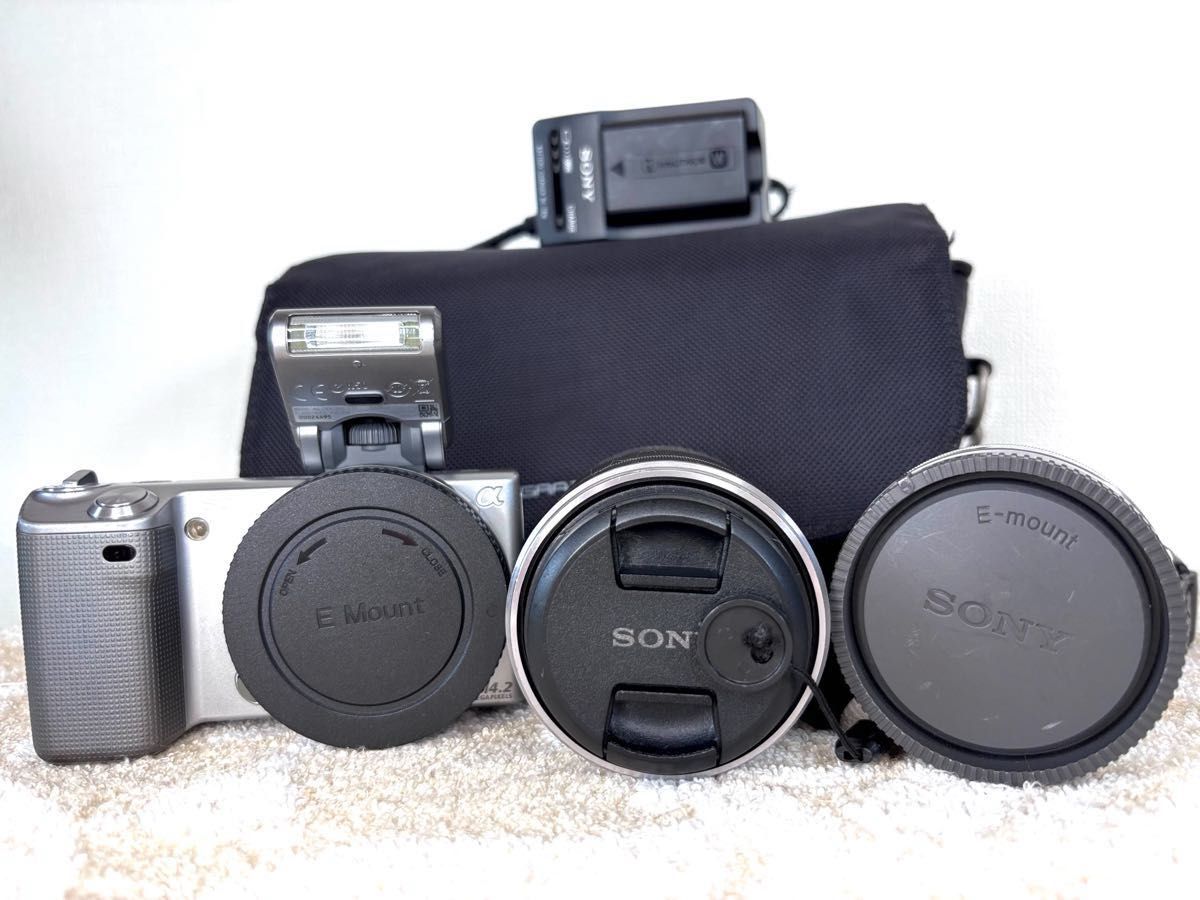 SONY NEX-5D ダブルレンズキット カメラバッグ付き｜Yahoo!フリマ（旧