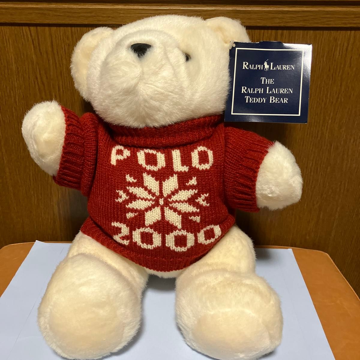 POLO Ralph Laurenポロベア POLO 2000 ぬいぐるみ タグ付き 1999年限定