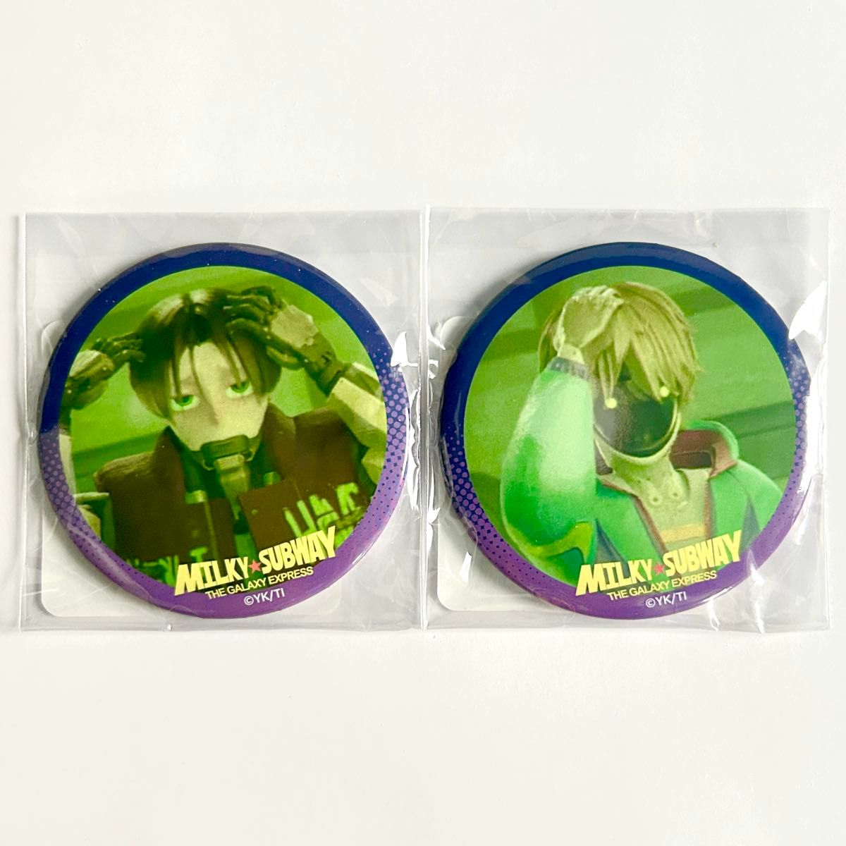 新品】銀河特急 ミルキー サブウェイ 缶ミラー カート マックス 2点