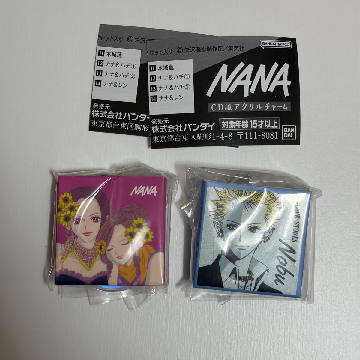 NANA CD風アクリルチャーム ハチ ナナ ノブ ガチャ｜Yahoo!フリマ（旧