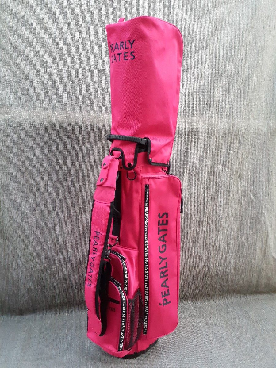 パーリーゲイツ 軽量 スタンド式 キャディバッグ ピンク系｜Yahoo