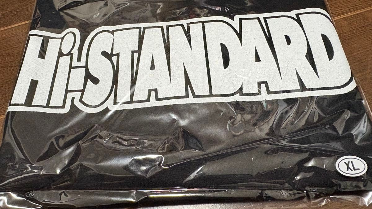 新品 未使用 送料無料ハイスタンダード FAT ロング Tシャツブラック XL