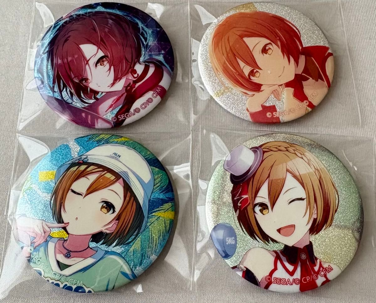 グリ缶 MEIKOプロセカ MEIKO グリ缶 20C 予約商品】グリッター缶バッジ