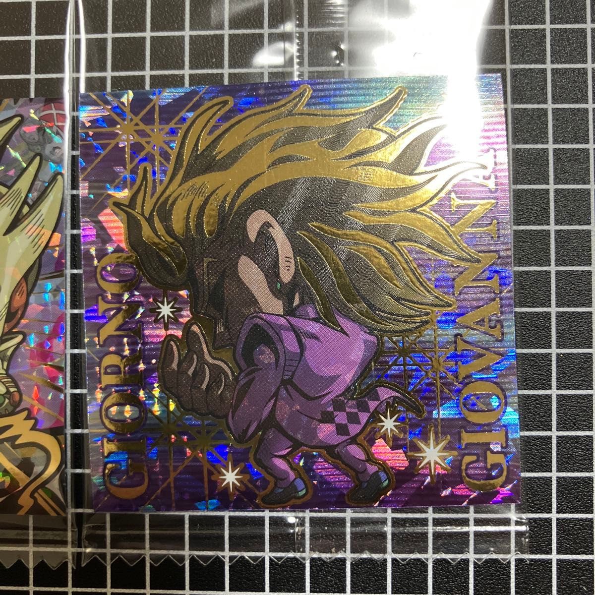 ジョジョの奇妙な冒険 にふぉるめーしょん シールウエハース 黄金の風