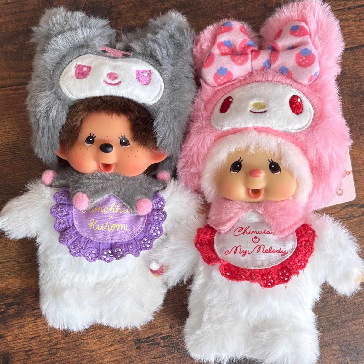 チムたん×マイメロディ キーチェーン / モンチッチ×クロミ キー