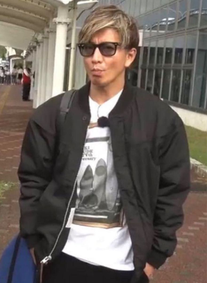 キムタク私物ダービーオフサンフランシスコダービージャケット黒金XL