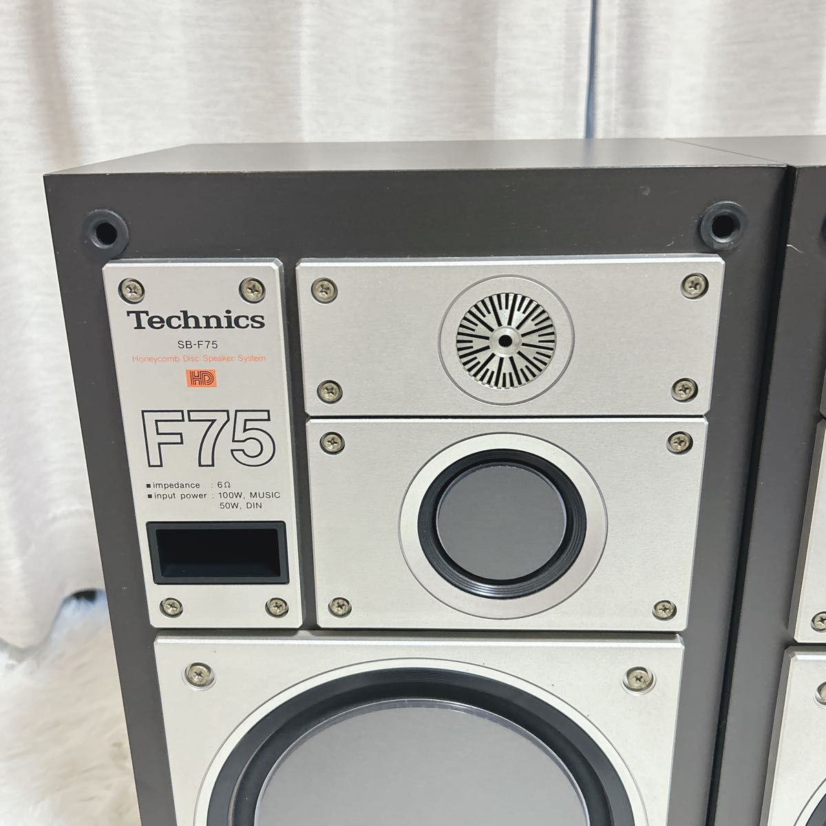 テクニクス 希少 TECHNICS SB-F75 3WAY ペアスピーカー｜Yahoo!フリマ